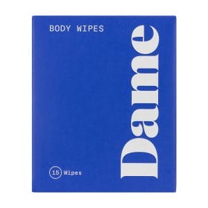 Buy Body Wipes by Dame 15ct intimate cleansing care for her.