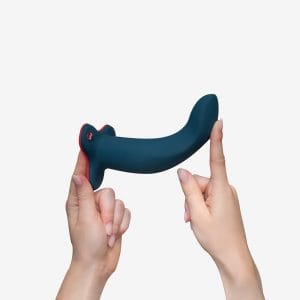Buy Fun Factory Limba Flex L Velvet Blue  long and  thick dildo made by Fun Factory.