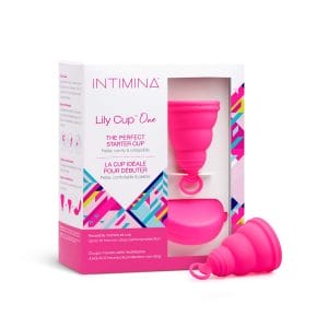 Buy Intimina Lily Cup ONE menstruation cups for your next cycle.