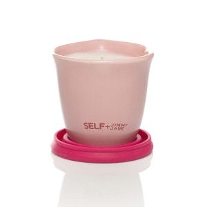 Buy SELF + Jimmyjane Massage Candle   Bergamot Rose for her or him.