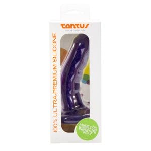 Buy Tantus Curve   Midnight Purple 6 long and 1.37 thick dildo made by Tantus.