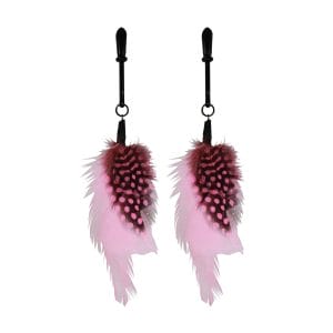 Buy Sex Kitten Feather Clamps sexy jewelry for her.