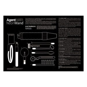 Agent Noir Neon Wand Briefcase Kit electro stimulators are sometimes on sale at herVibrators.com for couples and solo-play when you sign up for an account and access member's only savings.