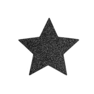 Wear Bijoux Indiscrets Flash Pasties - Black Stars nipple covers.