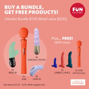 Buy a Fun Factory Vibrator Bundle vibrator.