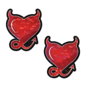 Pastease Devil Hearts pasties for sale and in stock.