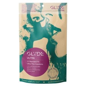 Buy Glyde Ultra Condoms 12pk for her, or him.