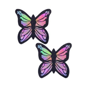 Pastease Butterfly Rainbow Full Breast Cover pasties for sale and in stock.