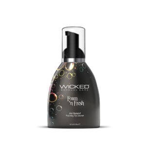 Buy Wicked Foam 'n Fresh Cleaner 8oz sex toy cleaner for vibrators, dildos, kegel devices, and more.