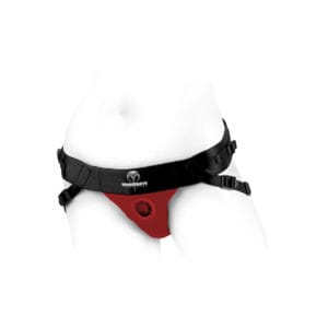 Wearing SpareParts Joque Harness Red Size A dildo panties or briefs is comfortable. Feel connected with your partner wearing SpareParts Joque Harness Red Size A bottoms. Buy a new harness compatible dildo for your new dildo panties or dildo briefs.