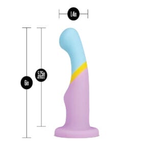 Buy a Avant D14 Heart of Gold Dil  inch long  inch wide strap-on dildo made by Avant.
