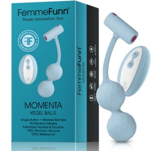 Buy a Femme Funn Momenta Balls  Blue vibrator.