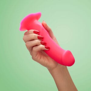 Buy a Fun Factory Boss Dil   Pink 7 inch long 1.65 inch wide strap-on dildo made by Fun Factory.