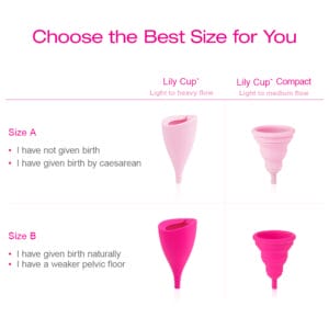 Buy Intimina Lily Cup COMPACT Size A menstruation cups for your next cycle.