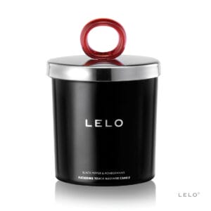 Buy LELO Flickering Touch Massage Candle   Black Pepper   and  Pomegranate for her or him.