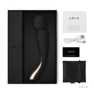 Buy a LELO Smart Wand 2 Medium  Black vibrator.