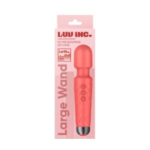 Buy a Luv Inc Large Wand  Coral vibrator.