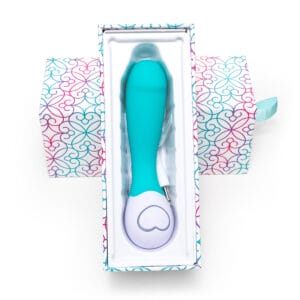 Buy a OhMiBod Lovelife Cuddle Mini  Turquoise vibrator.