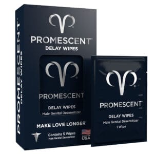 Buy Promescent Delay Wipes 5ct intimate cleansing care for her.
