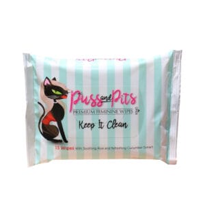 Buy Puss and Pits Wipes 15pk intimate cleansing care for her.