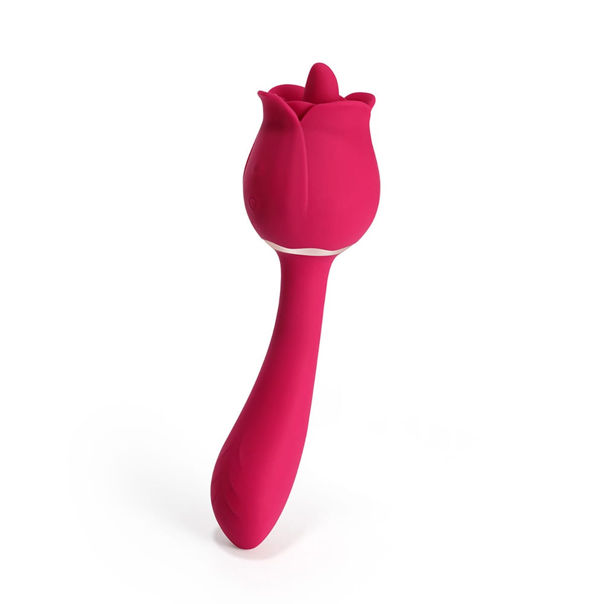 Buy a Rhea The Rose Massager  Red vibrator.