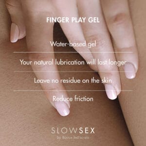 Buy   Slow Sex Finger Play Gel water based lube for her.