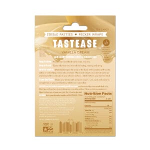 Tastease - Vanilla Cream pasties for sale and in stock.