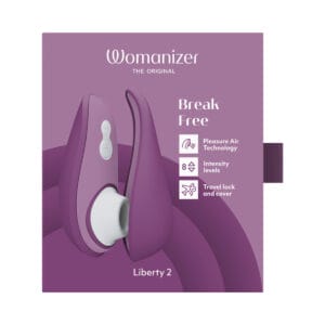 Buy a Womanizer Liberty 2 Purple vibrator.